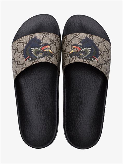 gucci slides men wolf|gucci slides men nordstrom.